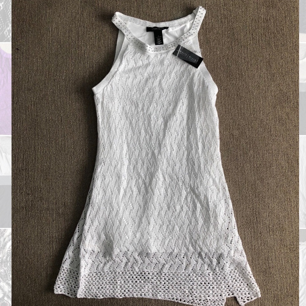 White/silver WHBM tunic